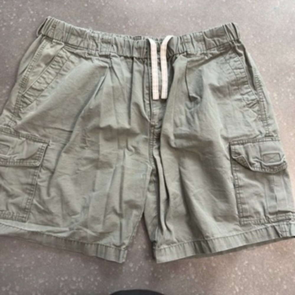 Tommy Bahama Olive Green Cargo Shorts - Size XL - Picture 3 of 12